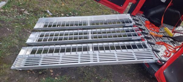 Аппарели алюминиевые для заезда Длина 2150 мм